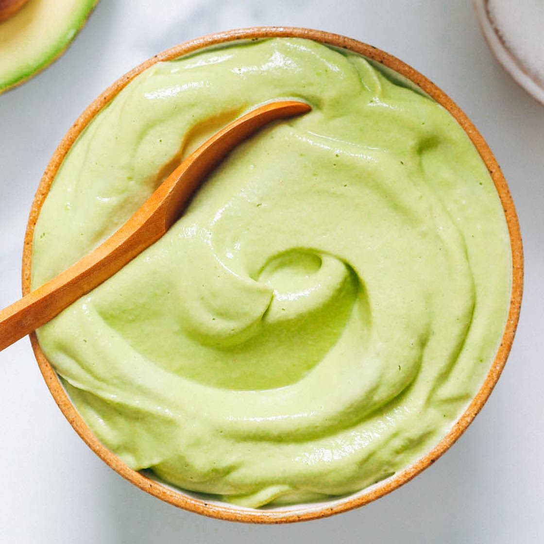 Easy Vegan Avocado Crema