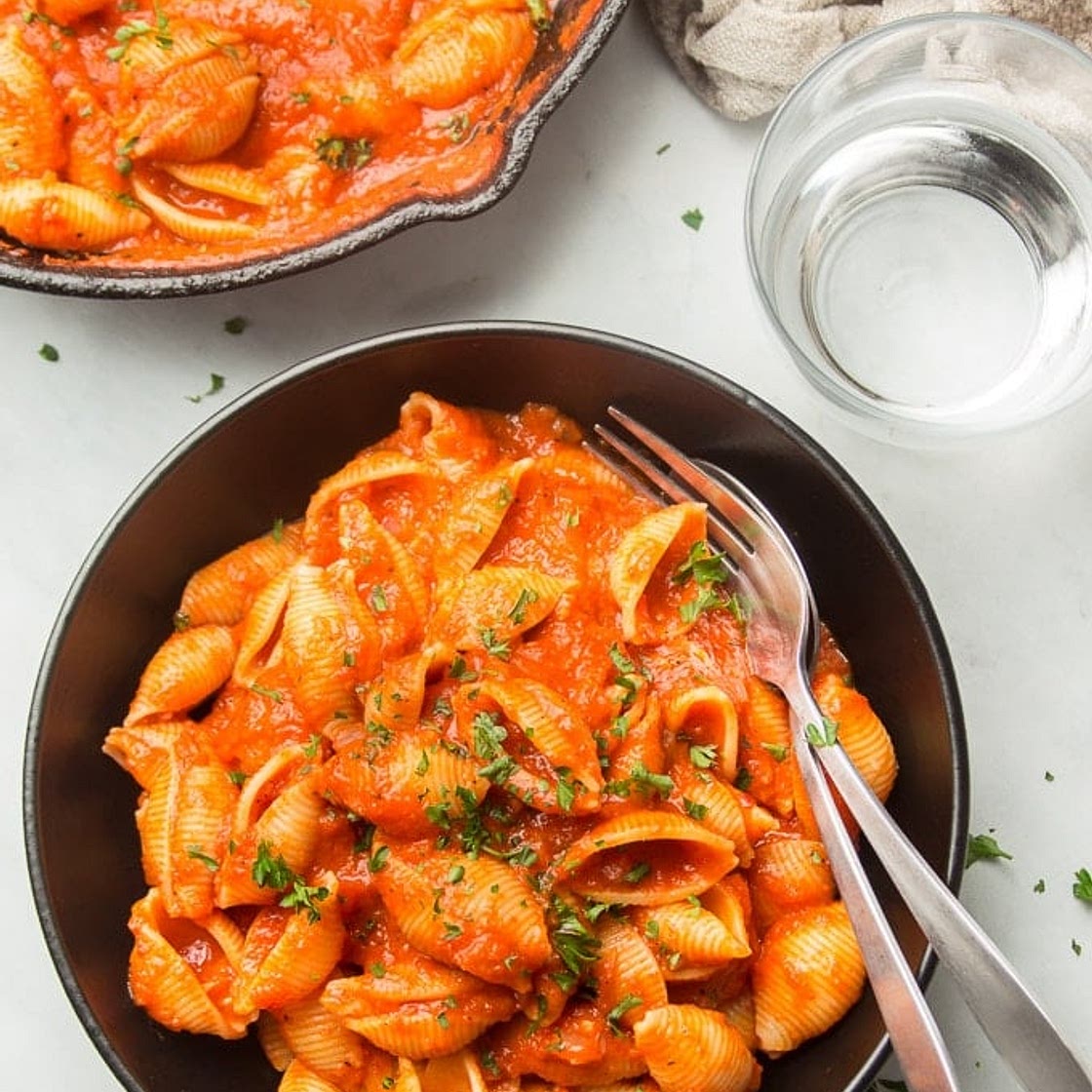 Roasted Red Pepper Pasta