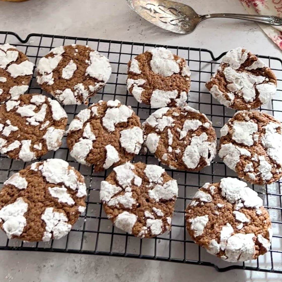 Chocolate Crinkle Cookies