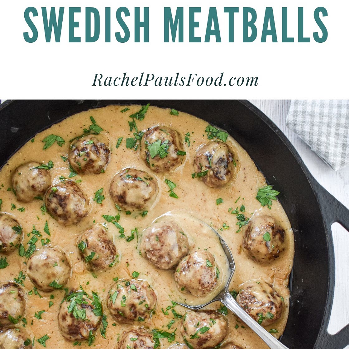 The Best Low-FODMAP Swedish Meatballs; Gluten-free