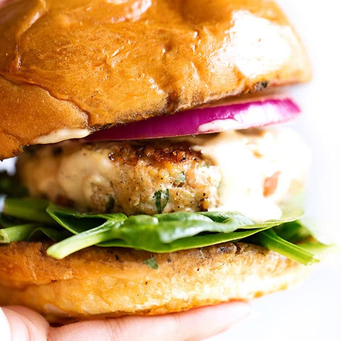 Salmon Burgers with Cajun Remoulade Sauce