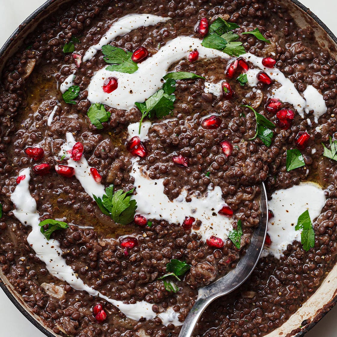 Rummaniyeh (Aubergine + Lentil Stew)