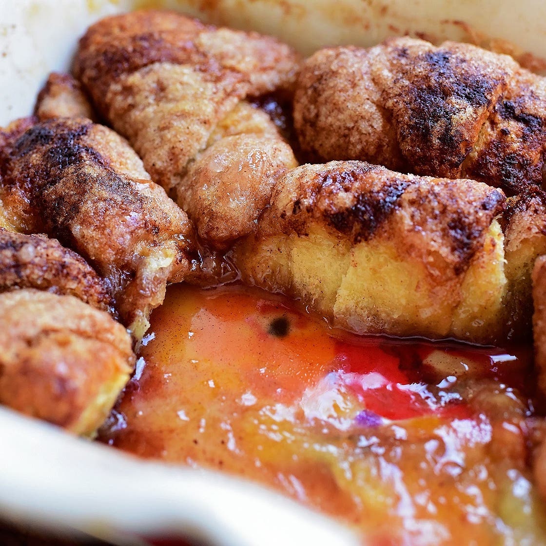 Peach Dumplings