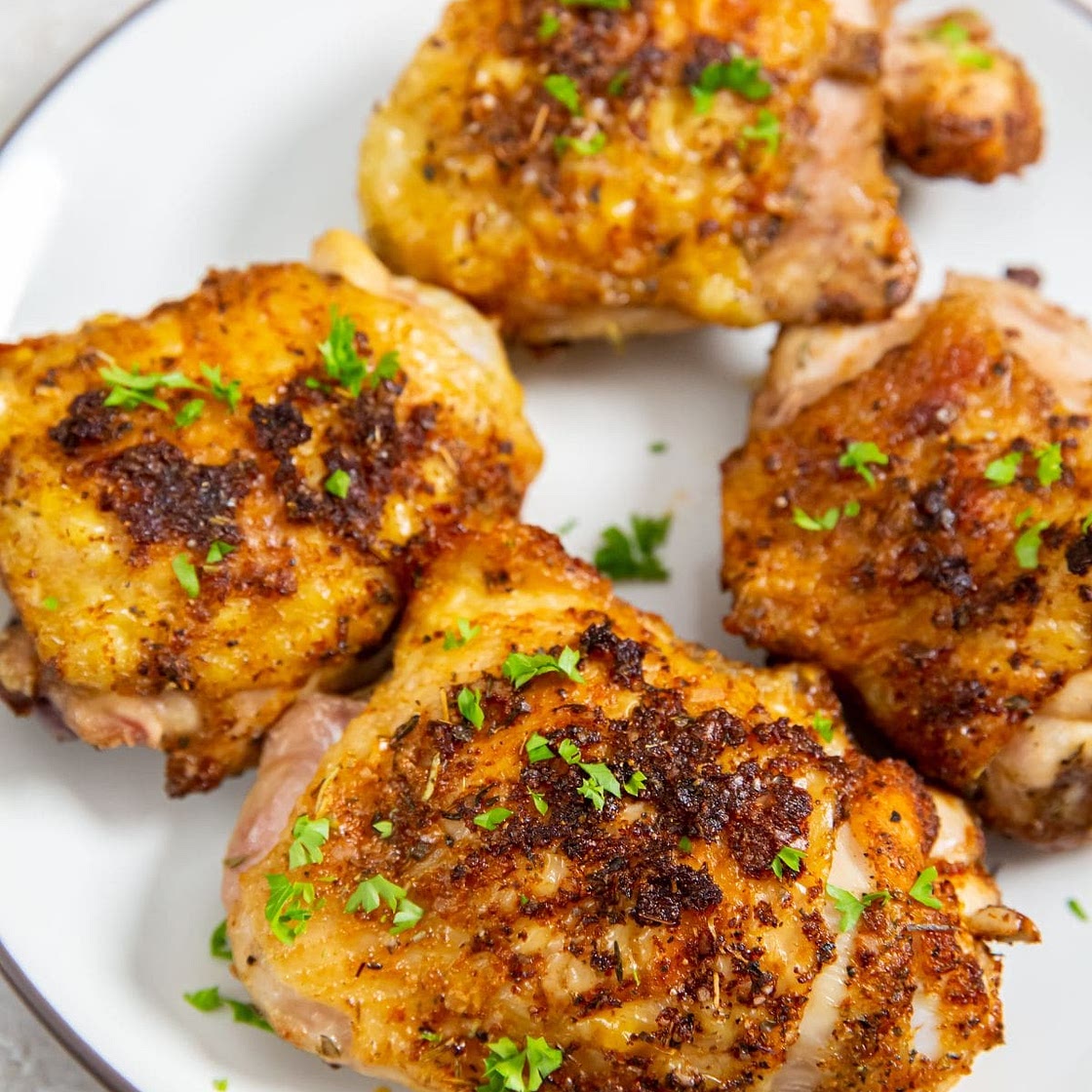 Air Fryer Keto Chicken Thighs