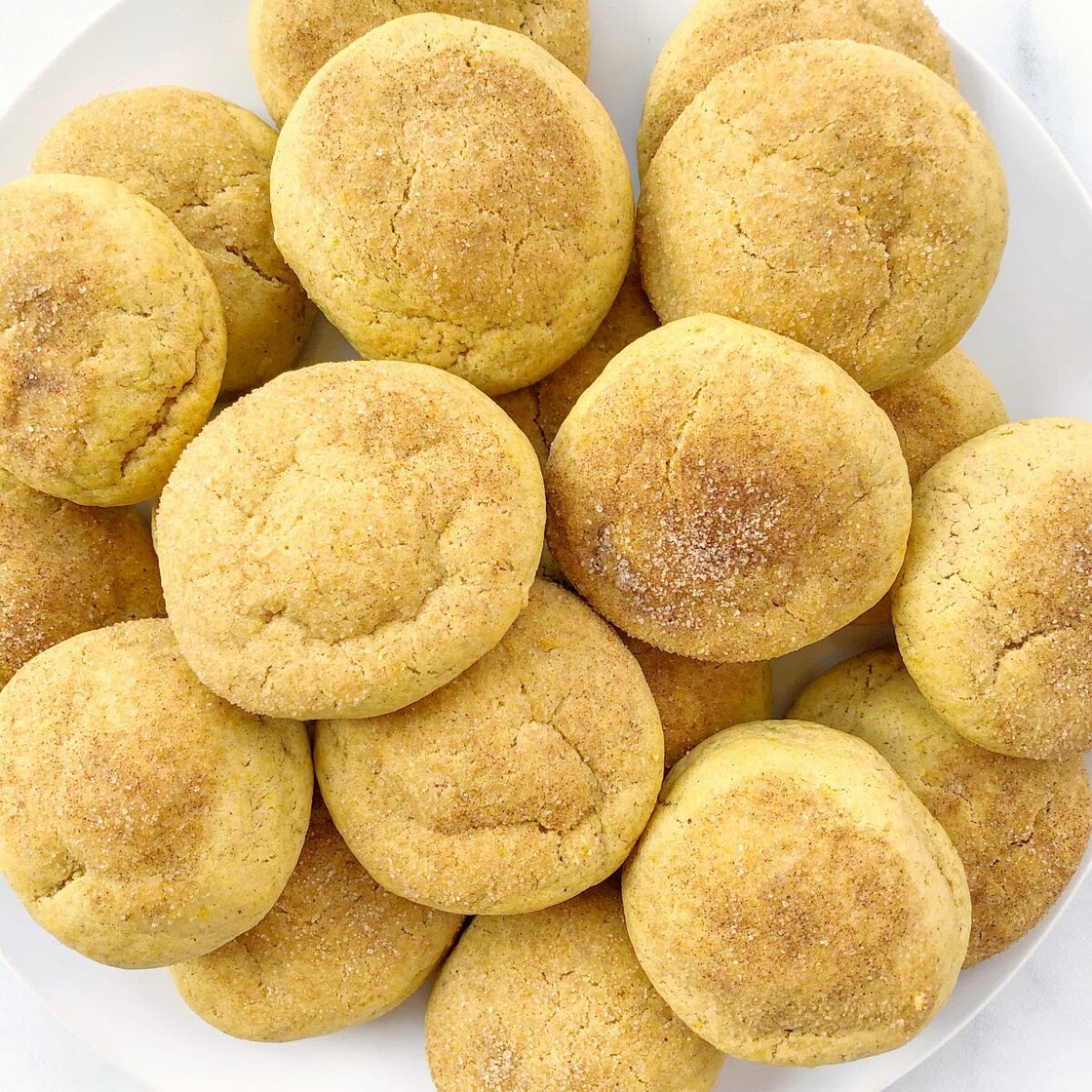 Vegan Pumpkin Sugar Cookies