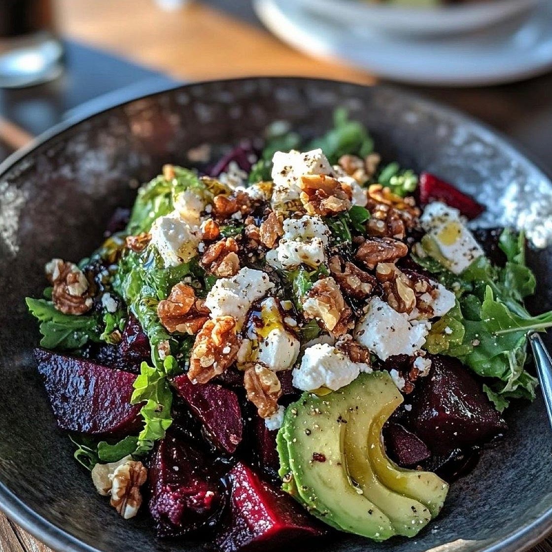 Rote Beete Salat - mit Feta