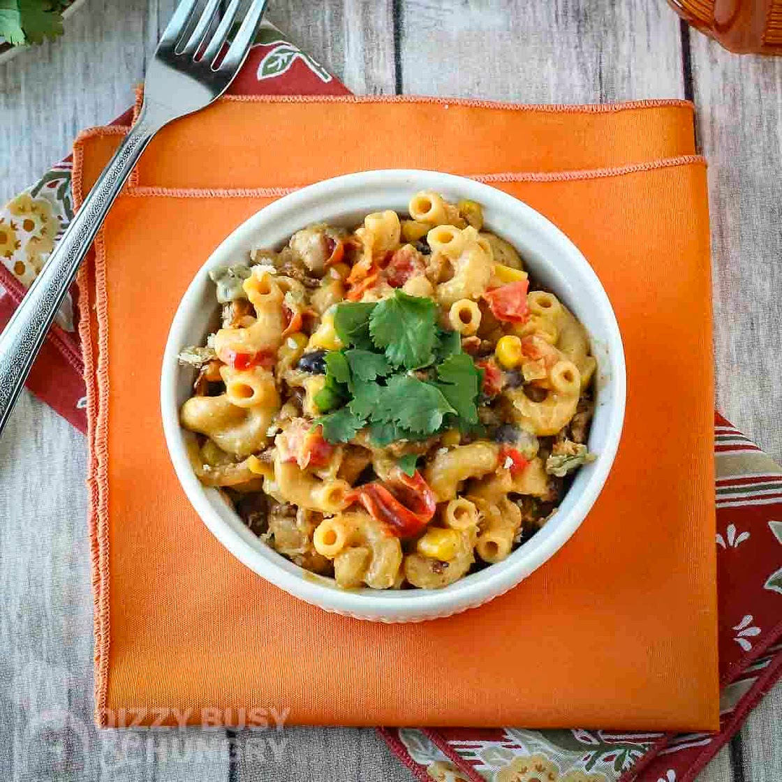 Baked Mexican Mac and Cheese