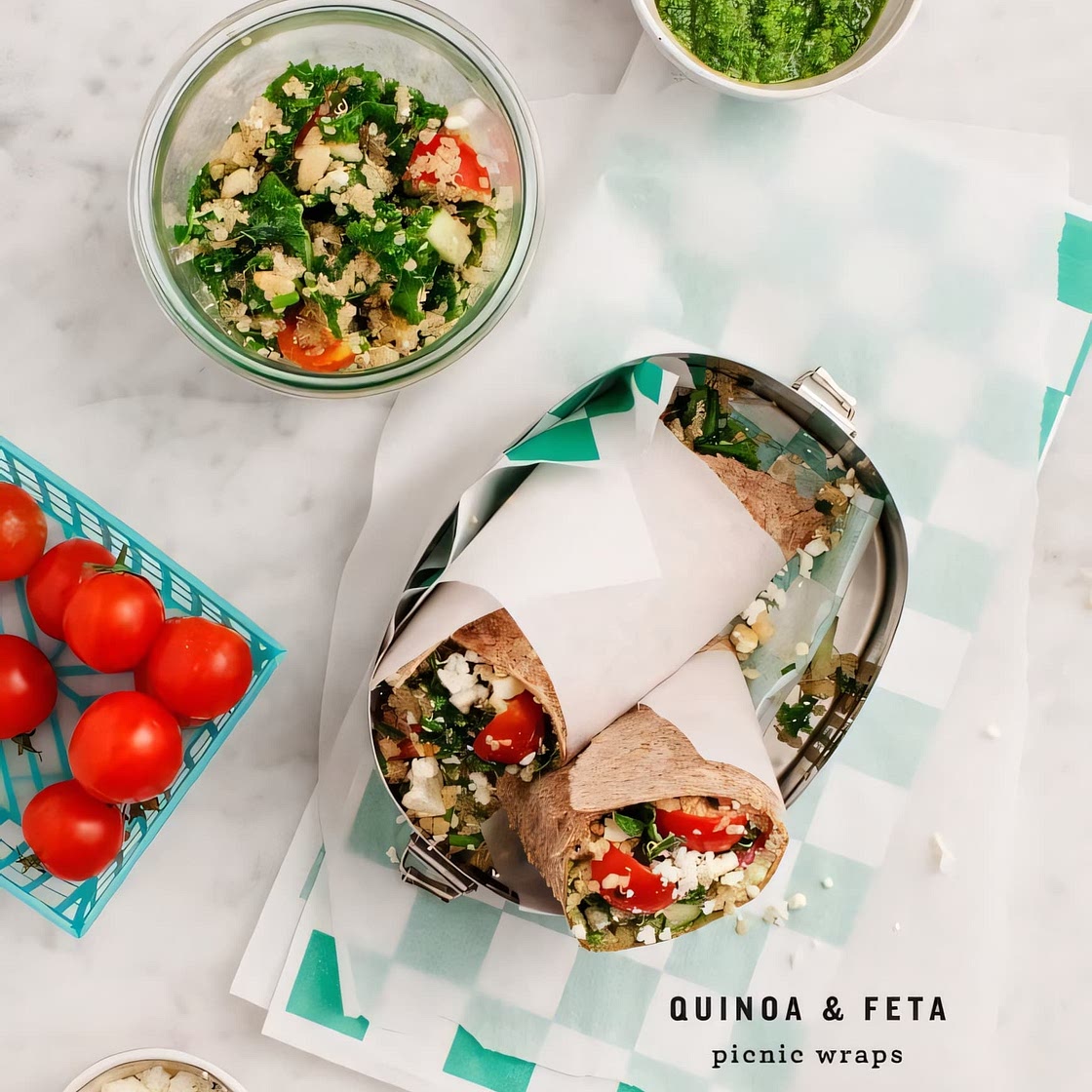 Quinoa Veggie Wrap