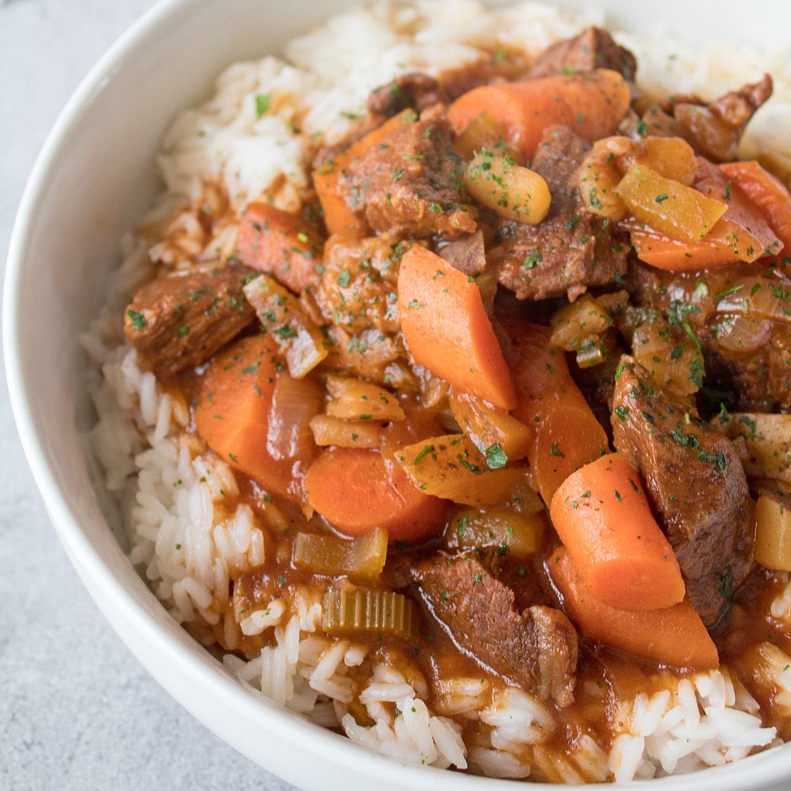 Hawaiian Beef Stew