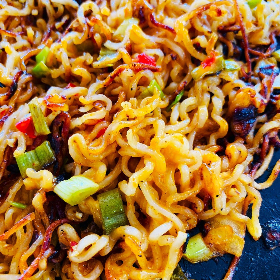 Blackstone Bang Bang Ramen Noodles