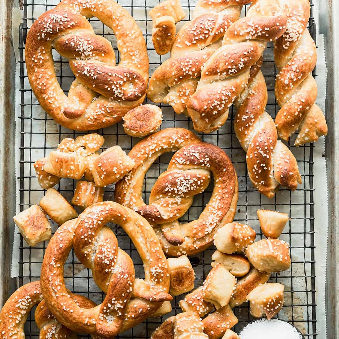 Sourdough Discard Pretzels