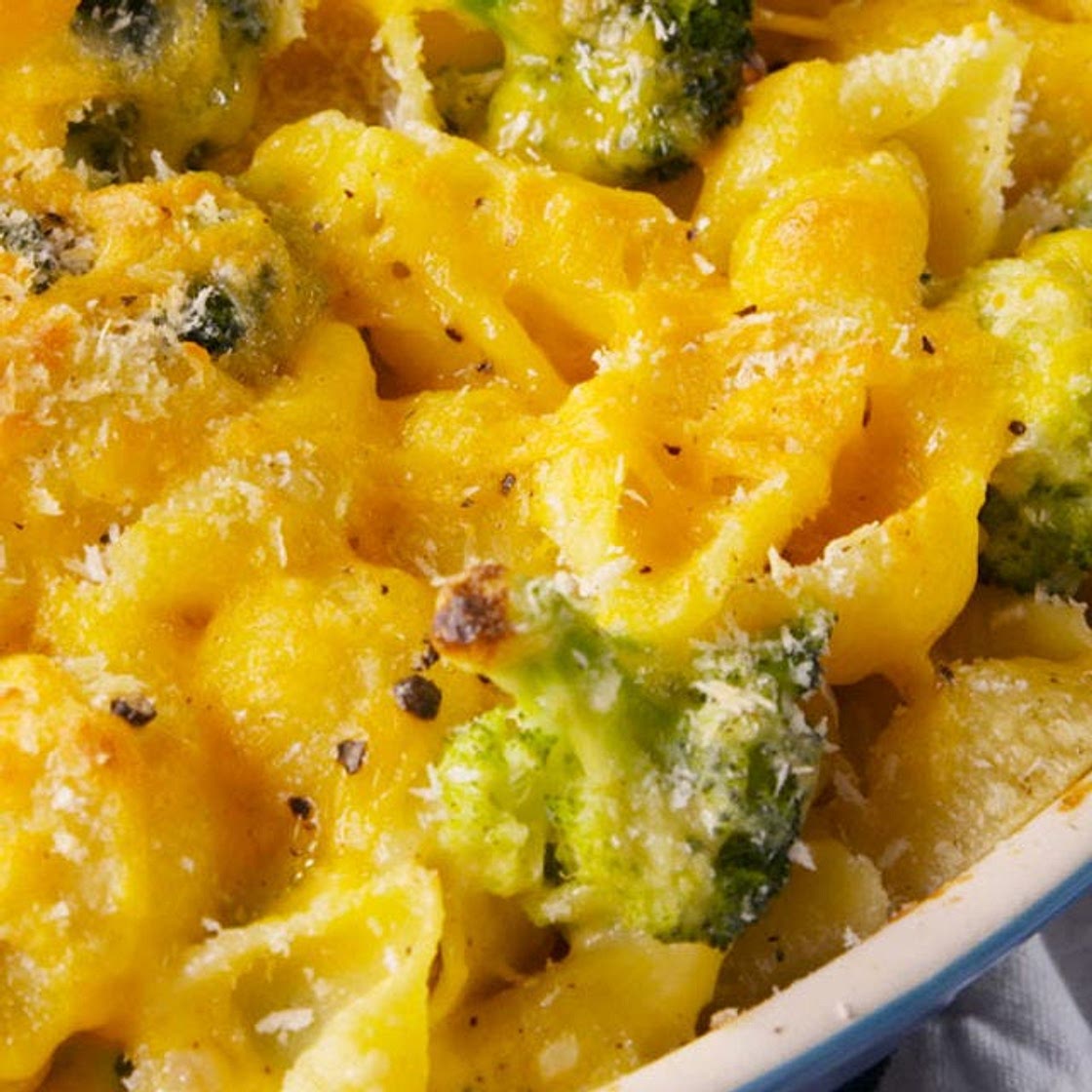 Broccoli-Cheddar Mac & Cheese