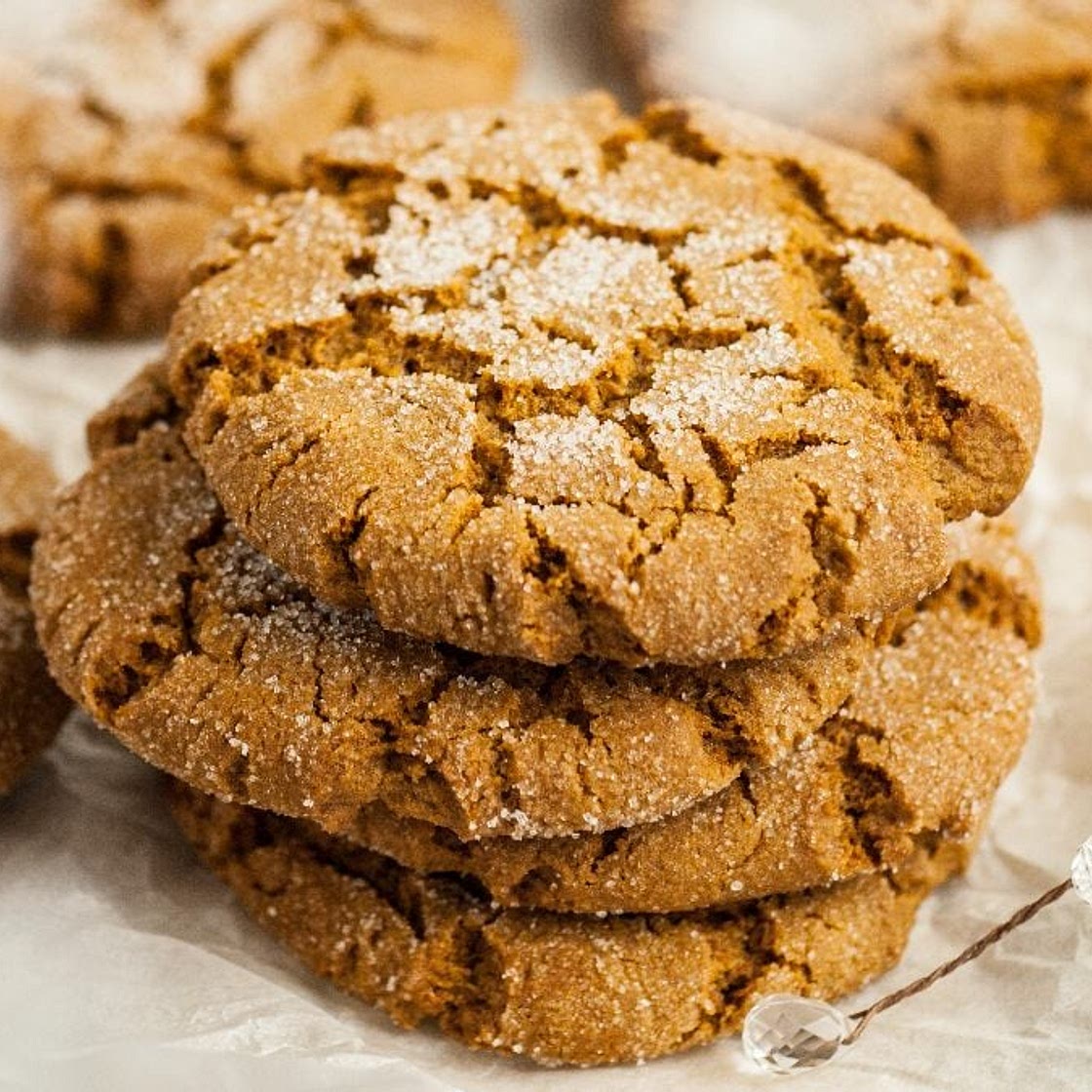 Starbucks Copycat Ginger Molasses Cookies