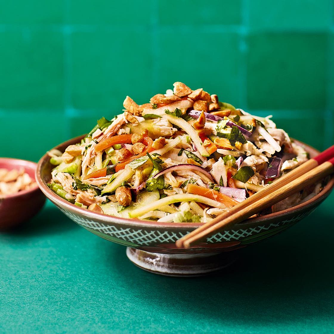 Malaysian chicken salad (Kerabu ayam)