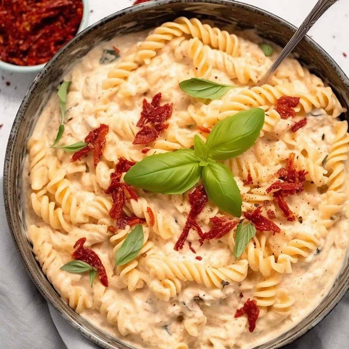 Vegan Sun Dried Tomato Pasta