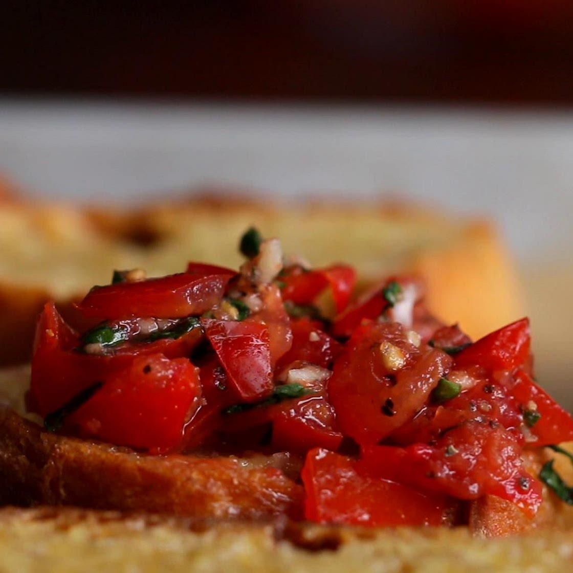 Tomato Basil Bruschetta Recipe by Tasty