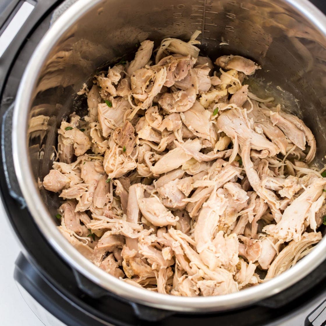 Instant Pot Shredded Chicken Thighs