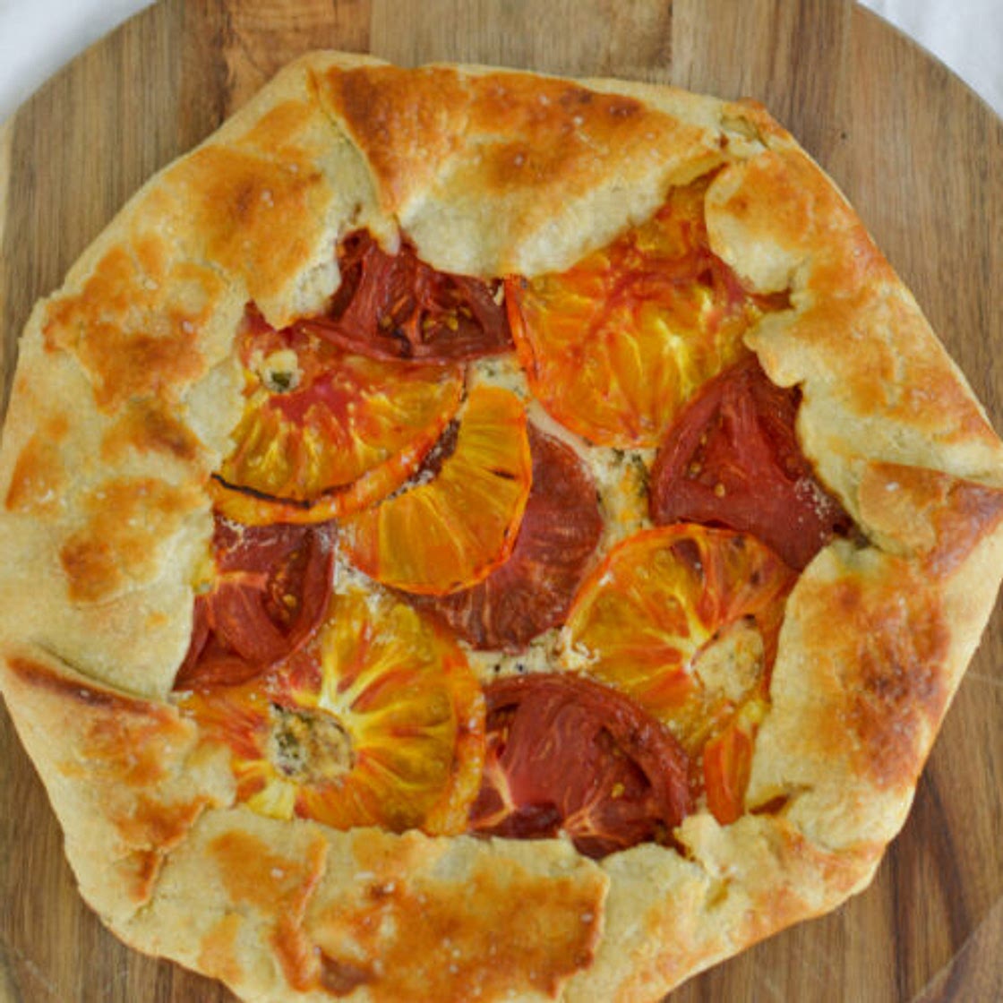 Heirloom Tomato Crostata