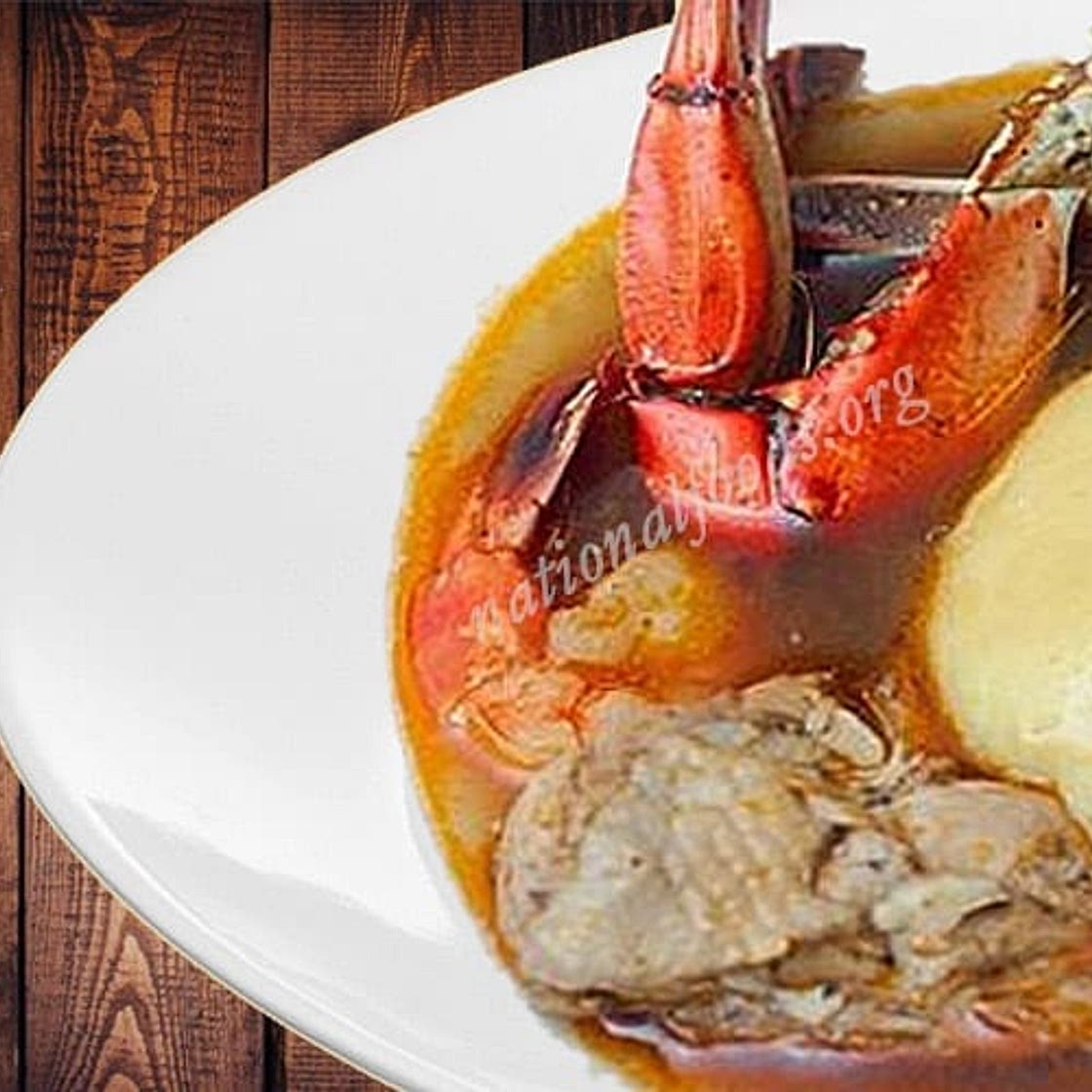 National Dish of Liberia Dumboy