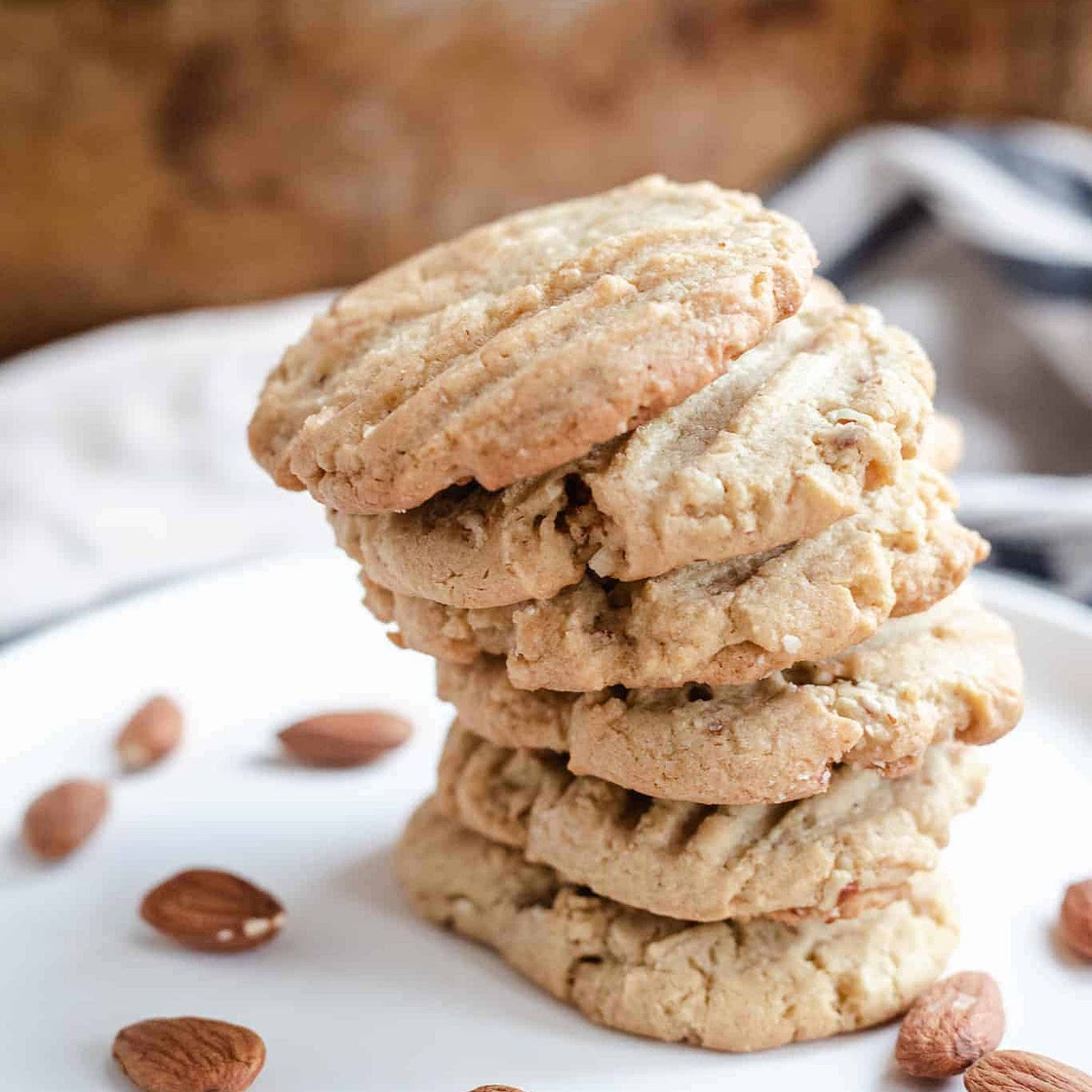 Almond Shortbread Washboard Cookies