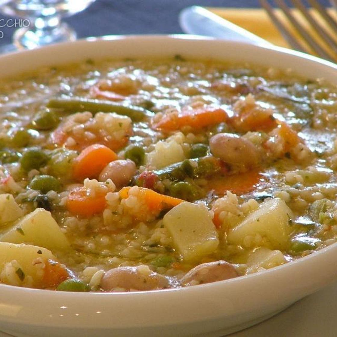 Minestrone di bulgur