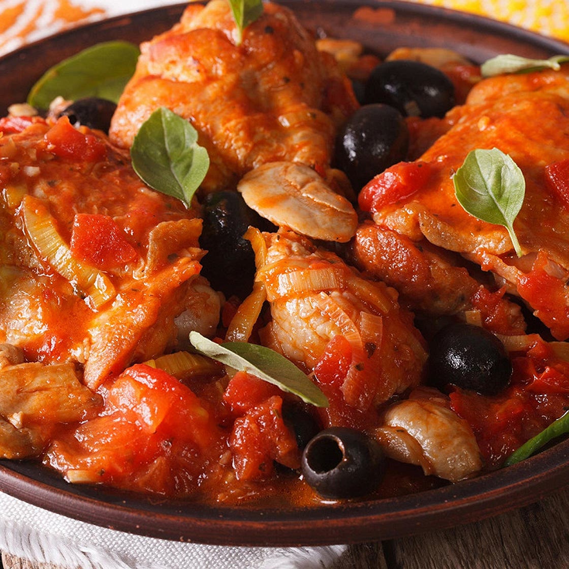 Poulet à la provençale