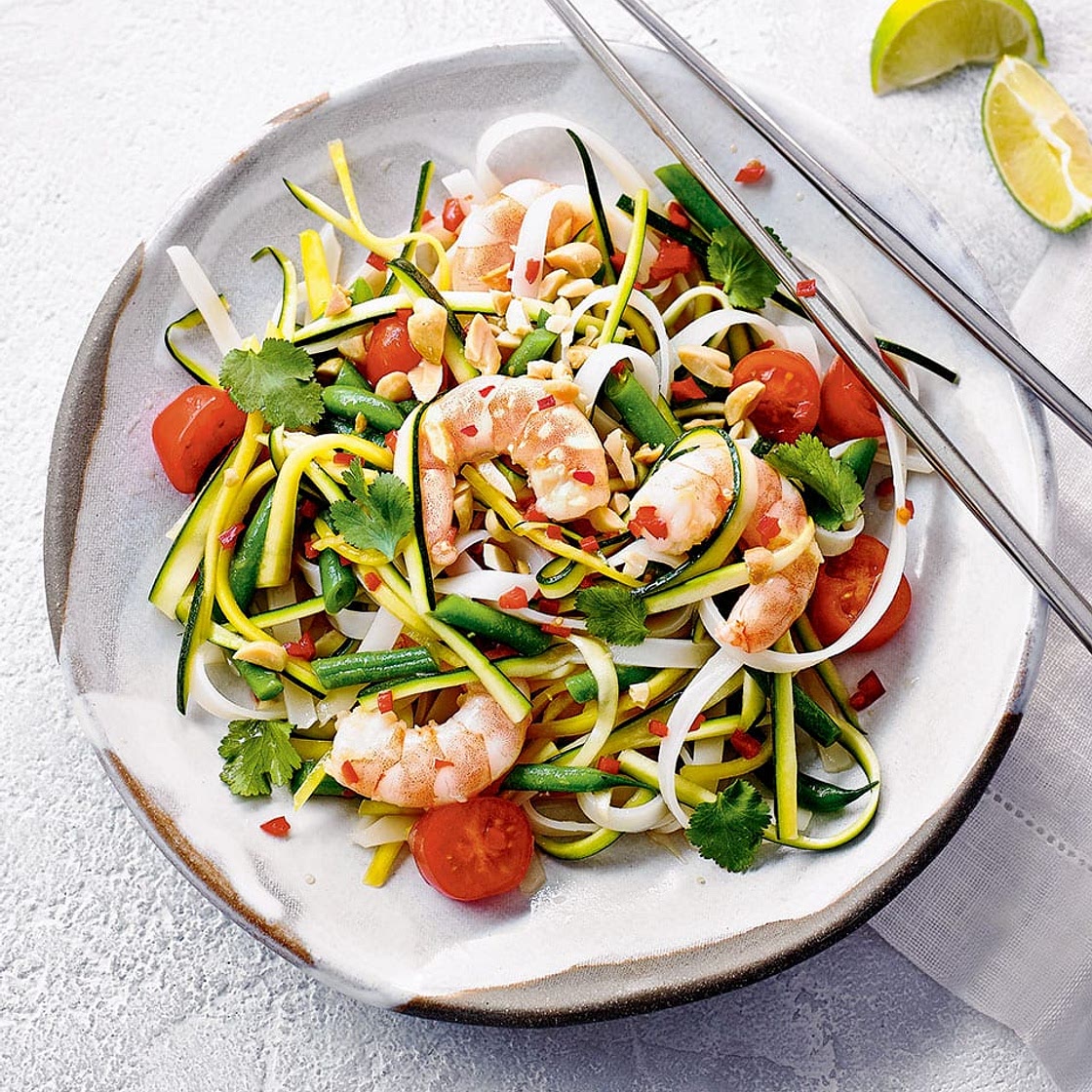 Prawn noodle salad