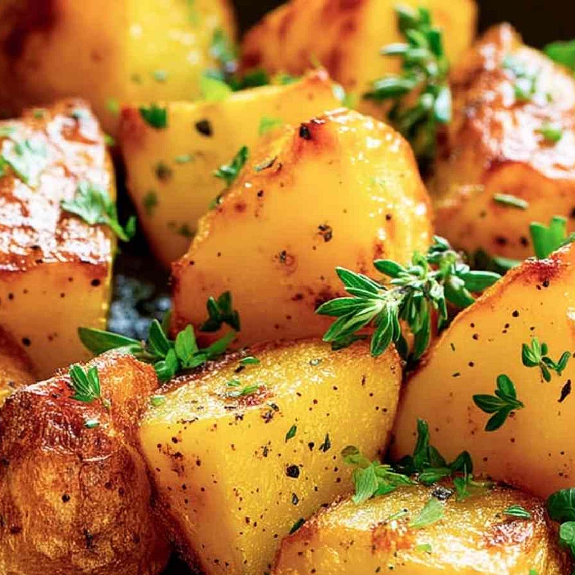 Pieczone ziemniaczki z Air Fryera