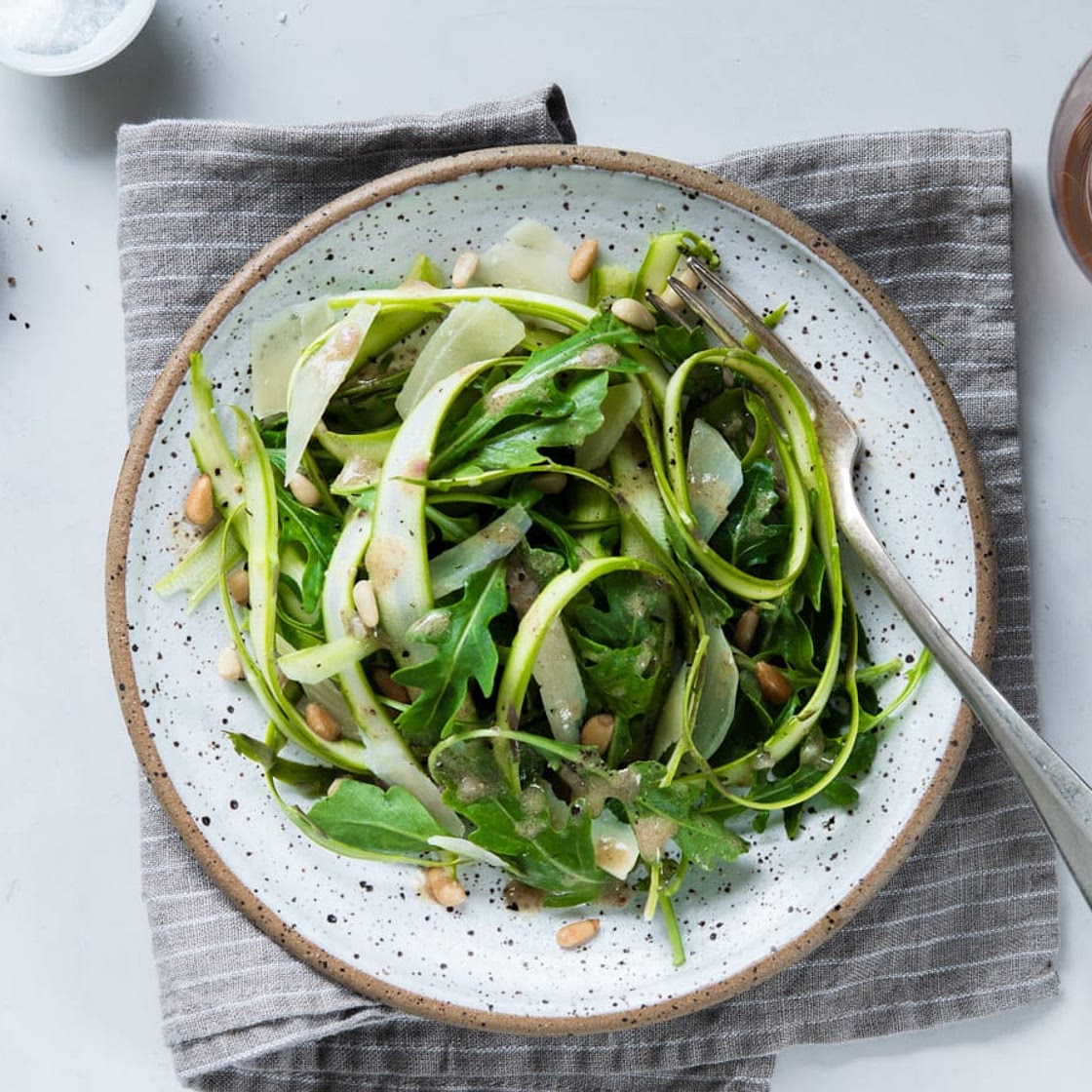 Shaved Asparagus and Arugula Salad