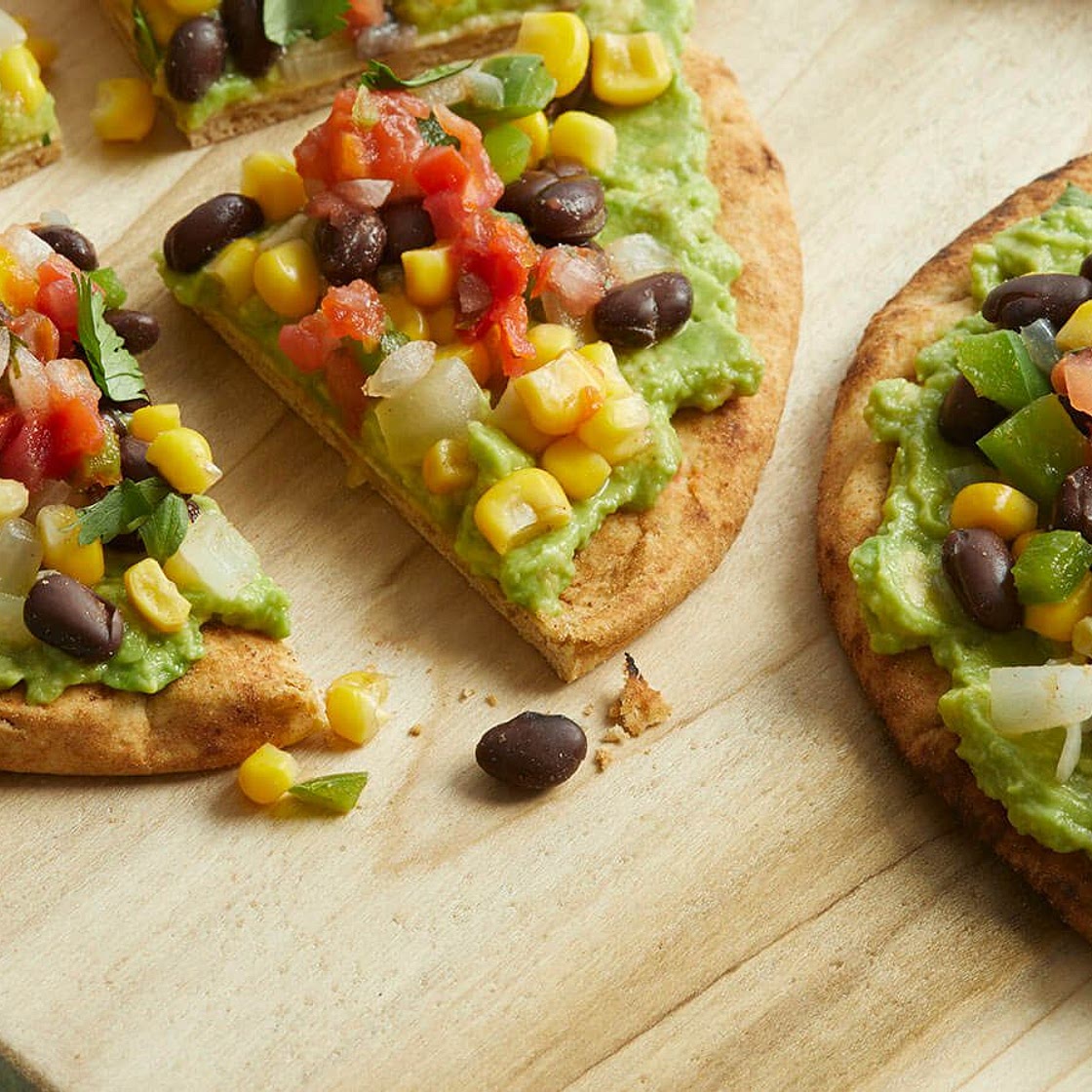 Tex-Mex Pita Pizzas