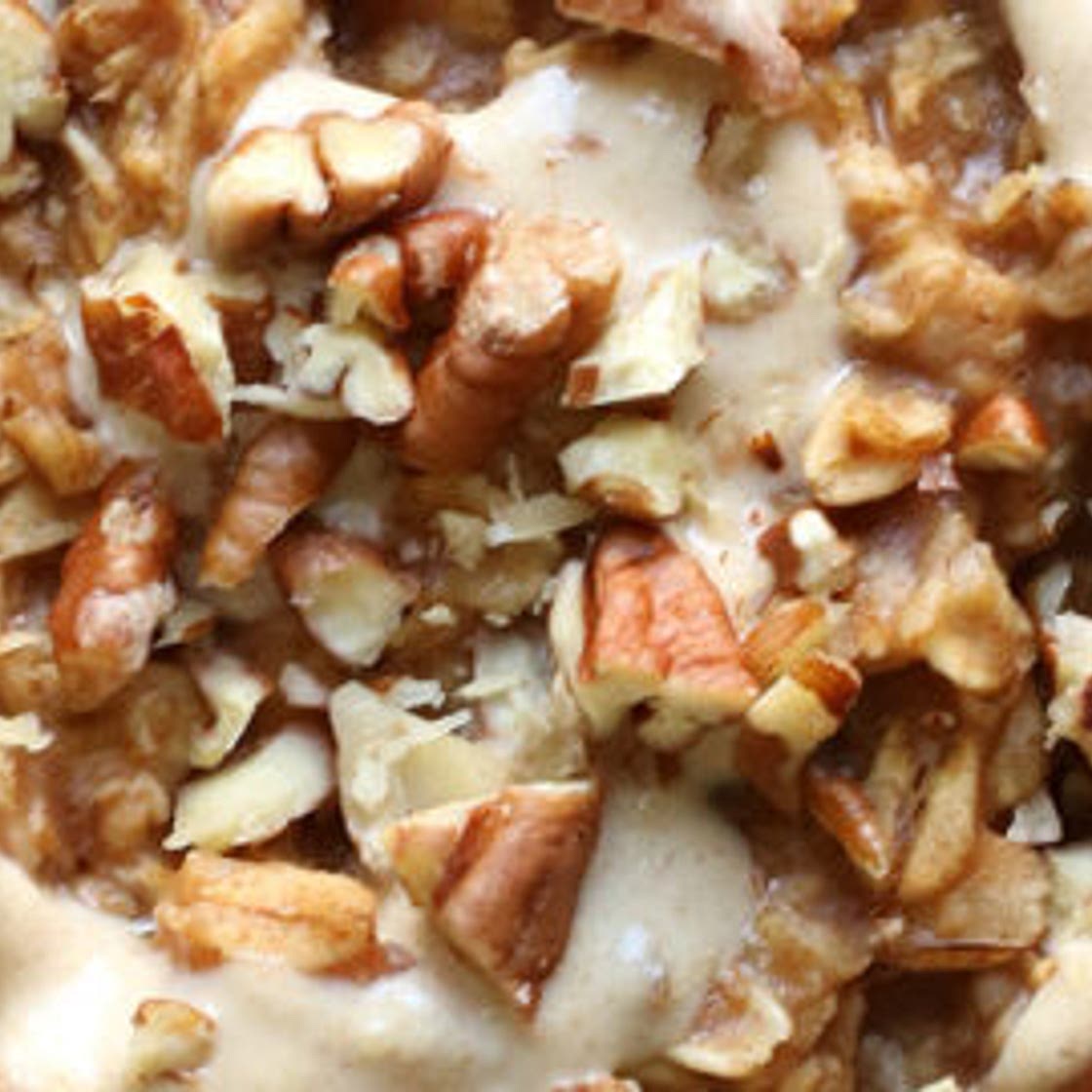 Cinnamon Roll Oatmeal