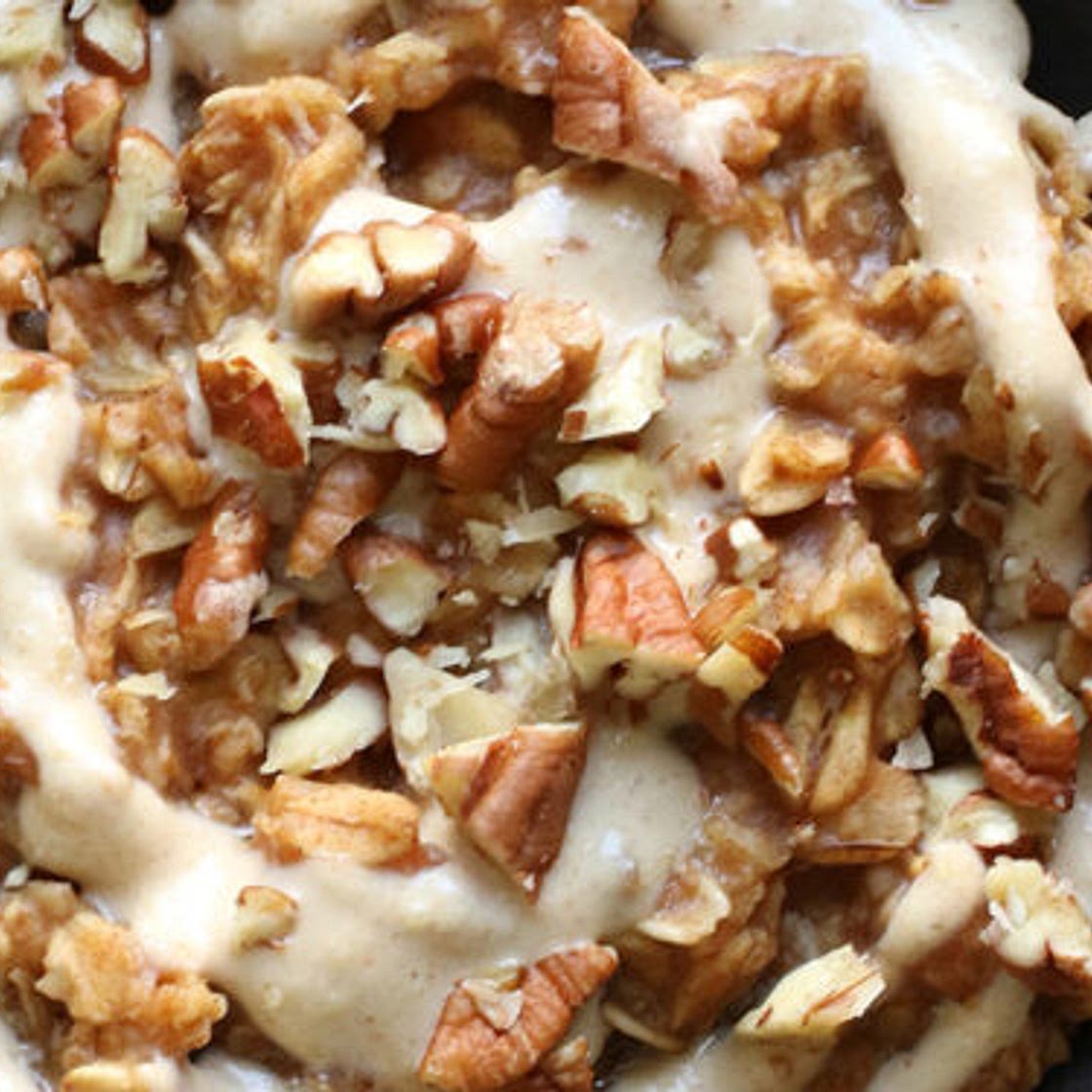 Cinnamon Roll Oatmeal