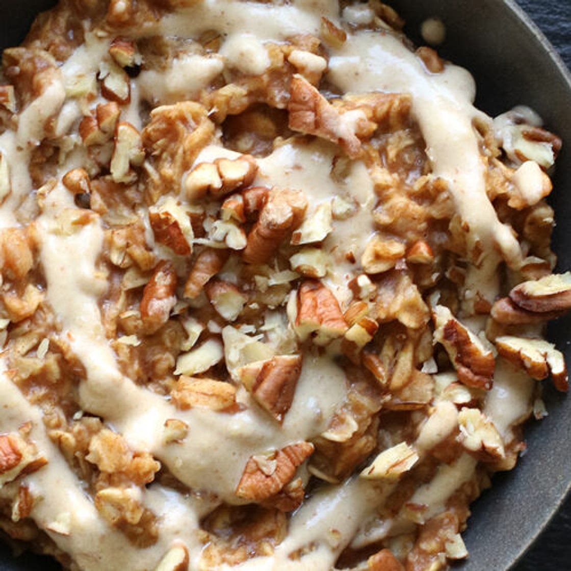 Cinnamon Roll Oatmeal