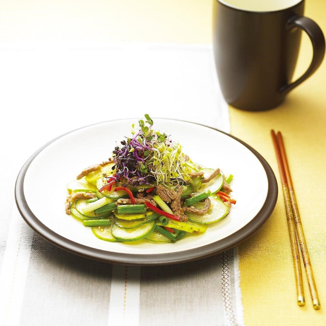 오이쇠고기무침샐러드 만드는 법