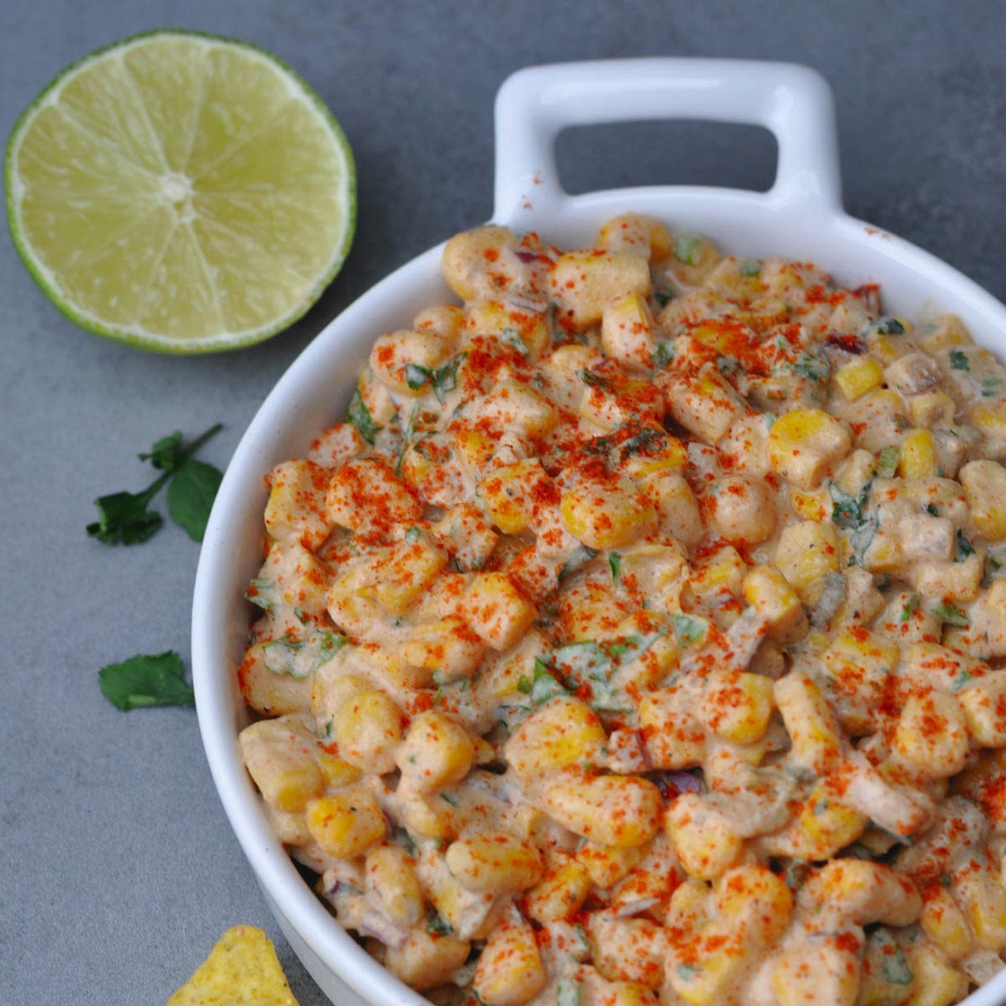 Vegan Mexican Street Corn Salad