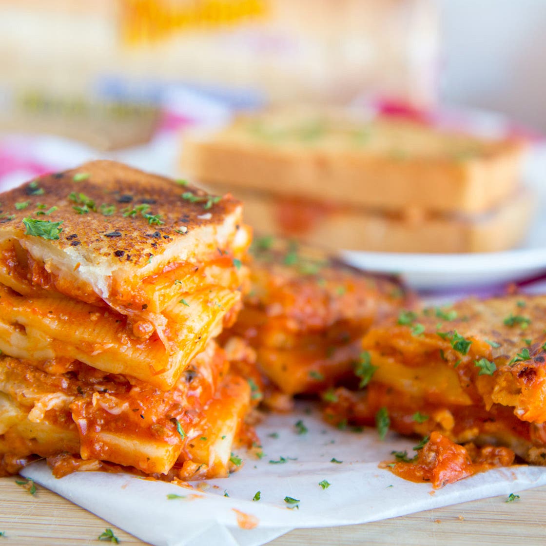 Lasagna Grilled Cheese