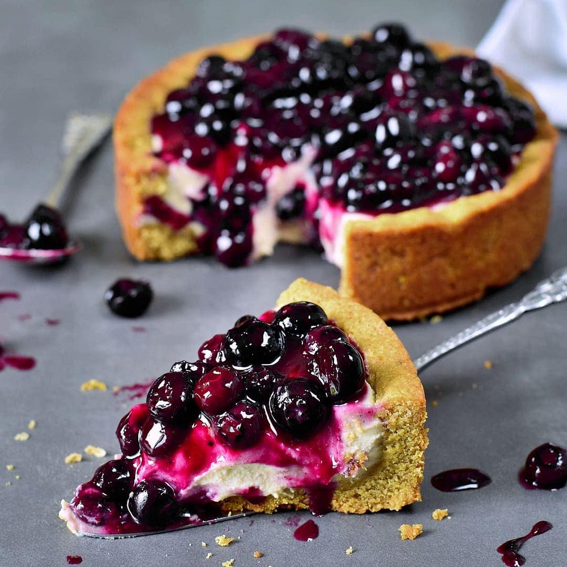 Blueberry Cheesecake Pie