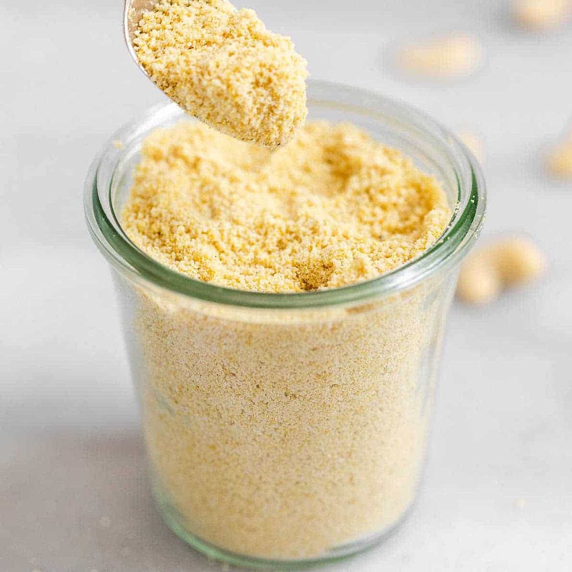 Vegan Cashew Parmesan Cheese