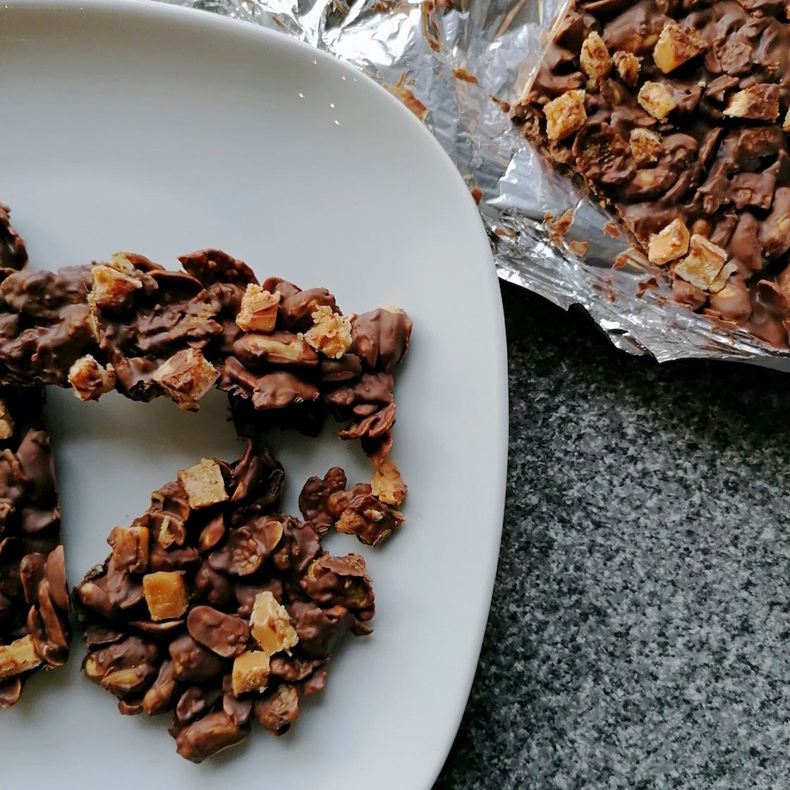 Erdnuss-Karamell Schokolade