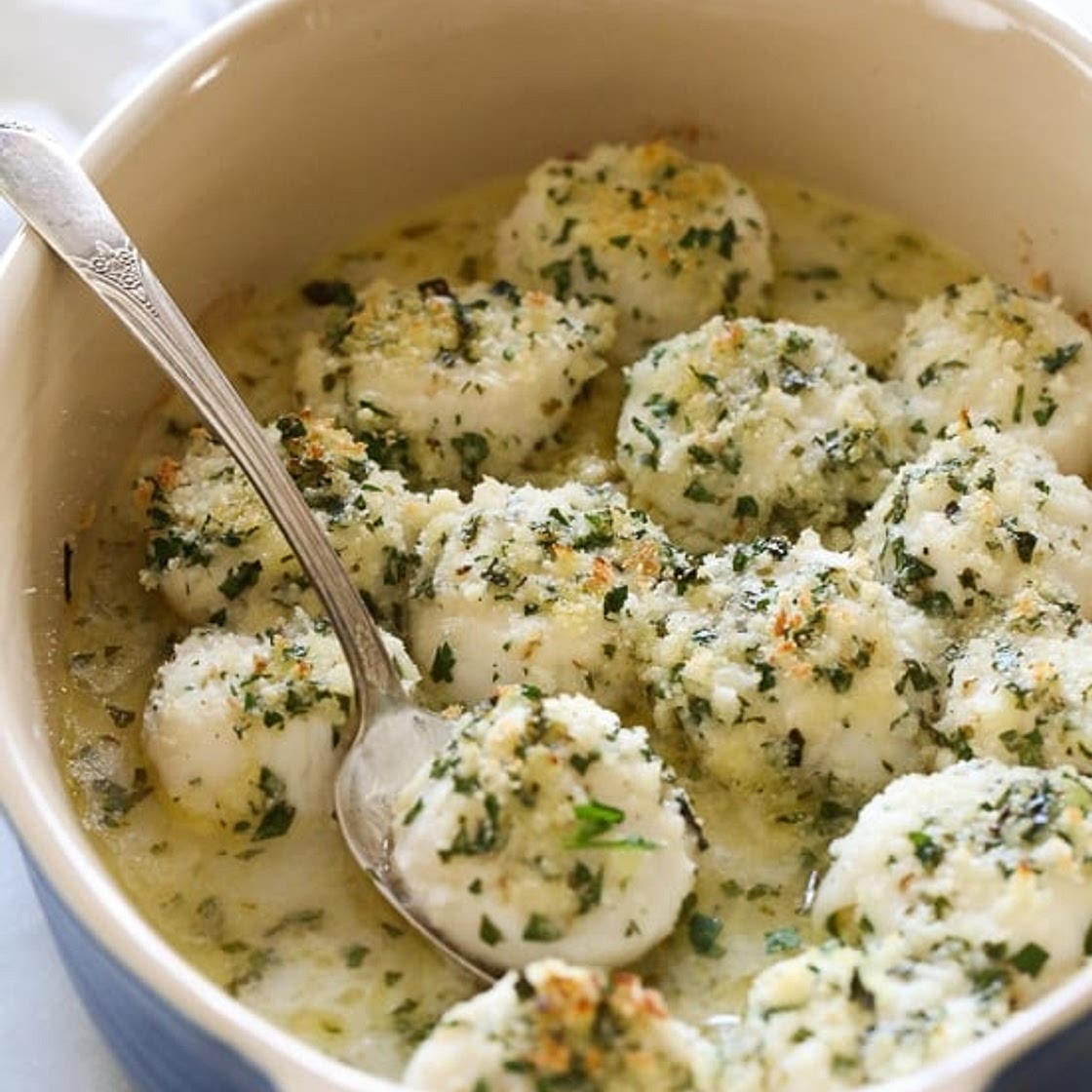 Baked Scallops