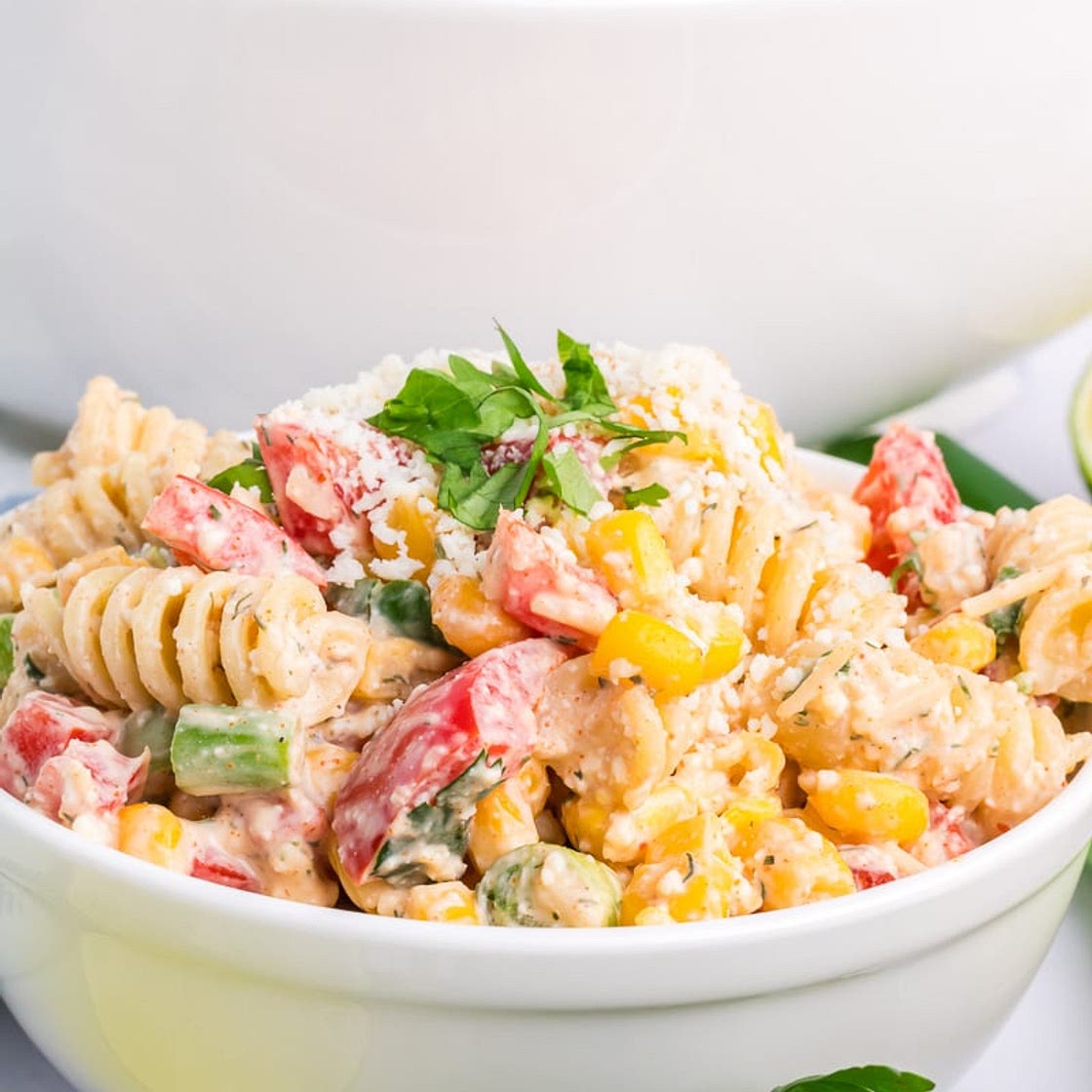 Mexican Street Corn Pasta Salad