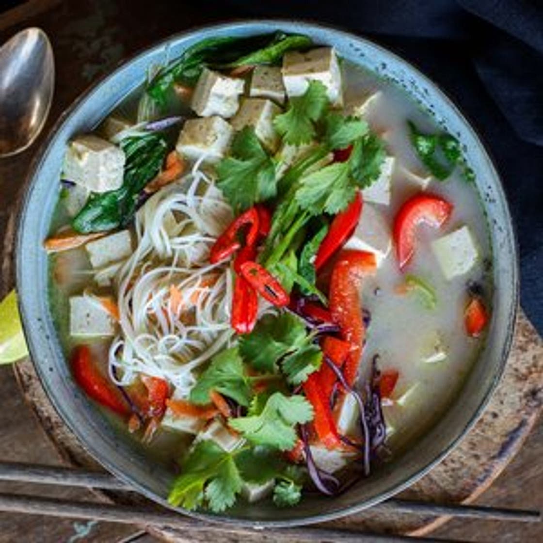 Instant Thai Curry Noodle Soup