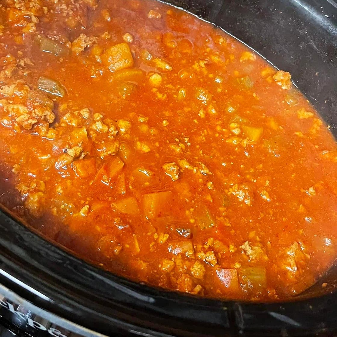 Slow Cooker Turkey Chili