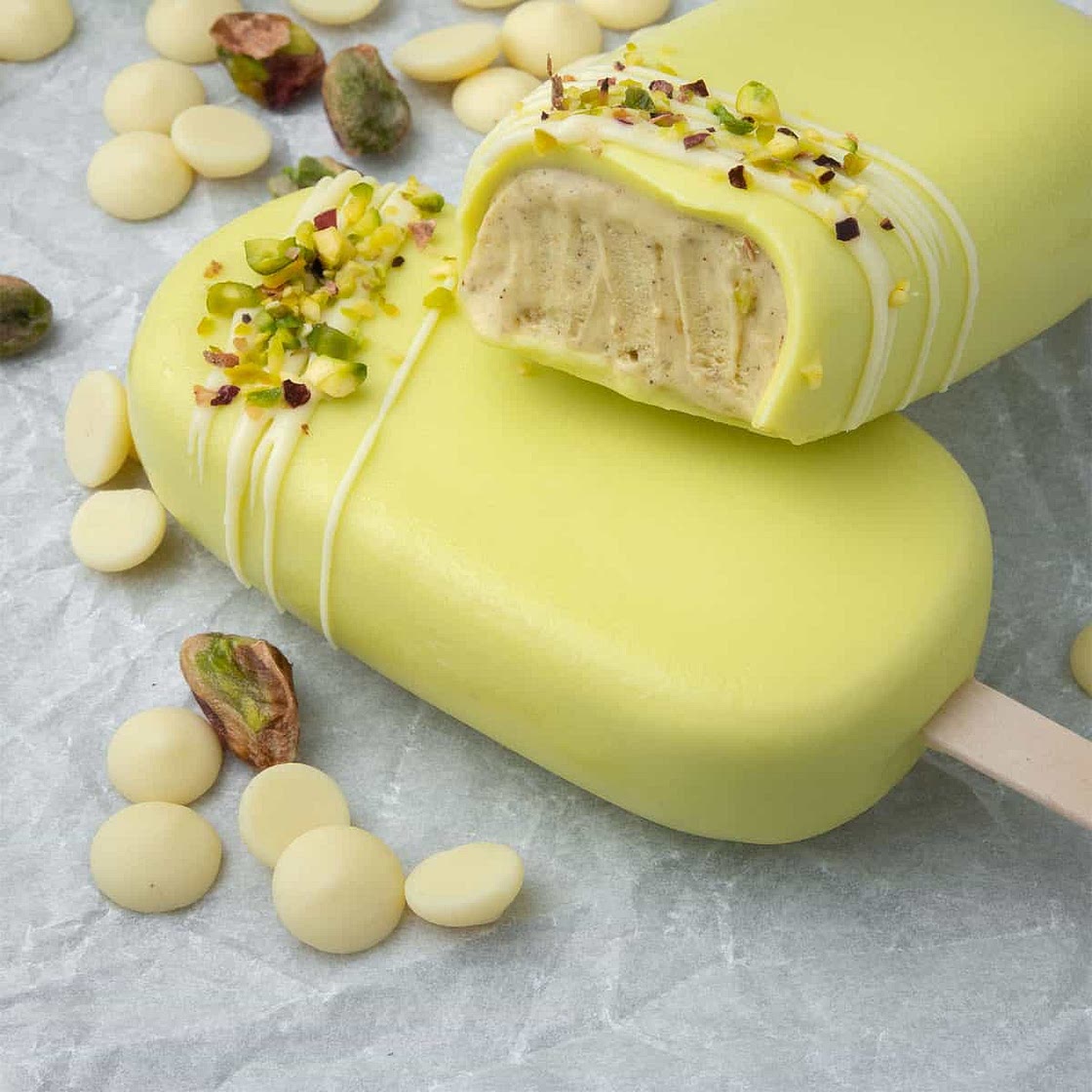 Pistachio Ice cream bar