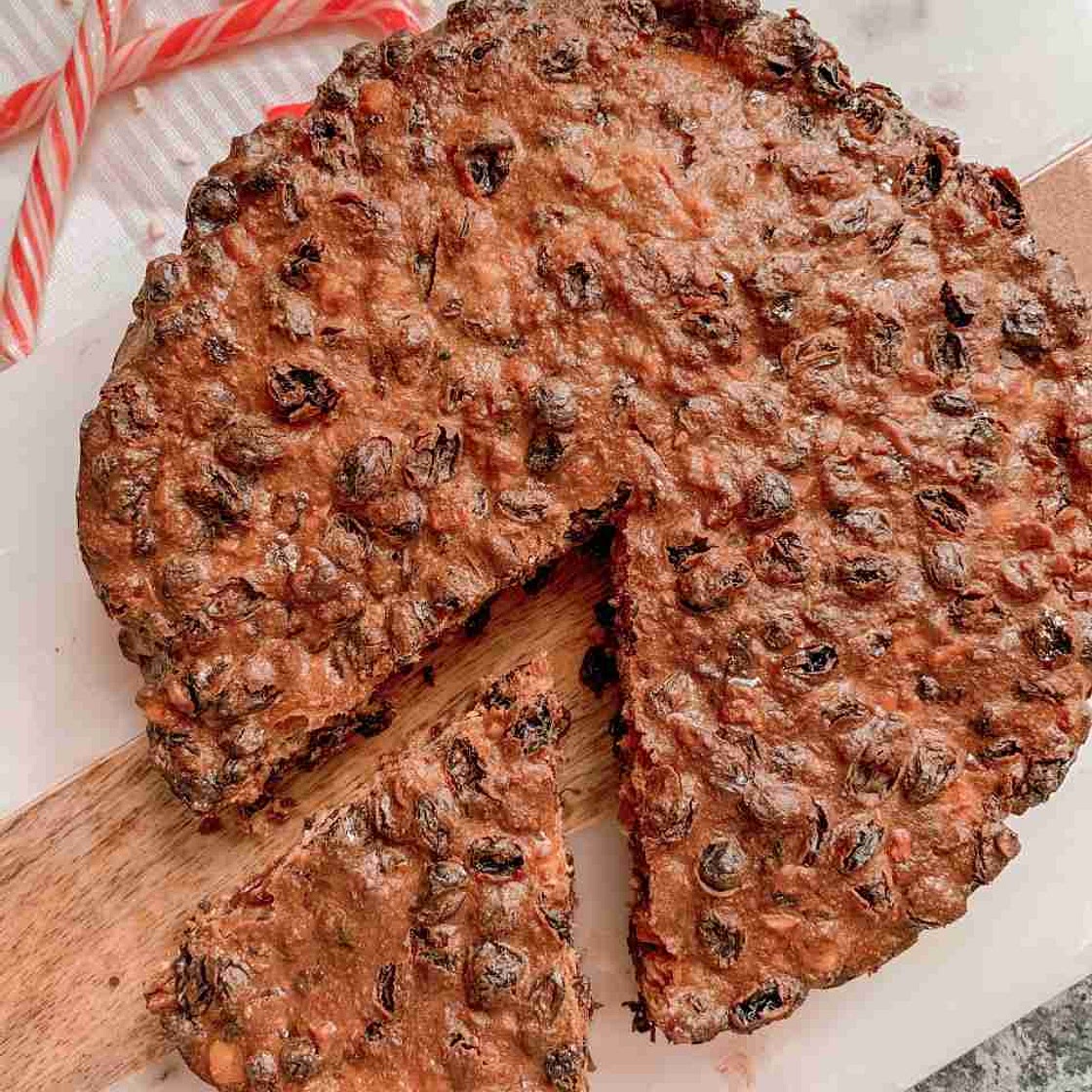 Gluten Free Healthy Christmas Cake Recipe
