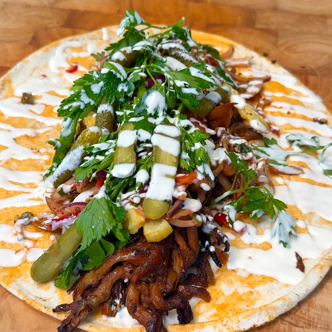 Mushroom Shawarma Recipe
