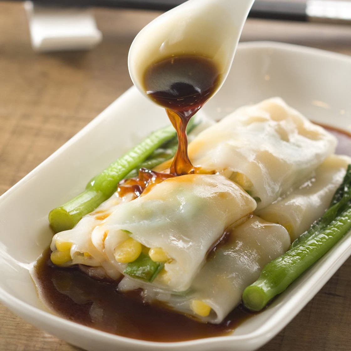 Cheung Fun - Steamed Rice Noodle Roll