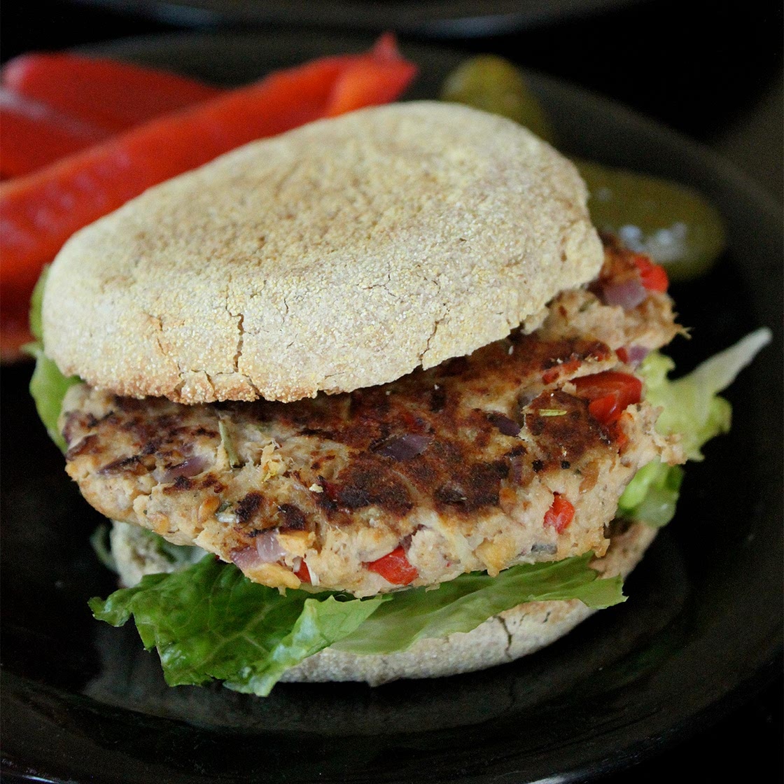Canned Salmon Burgers
