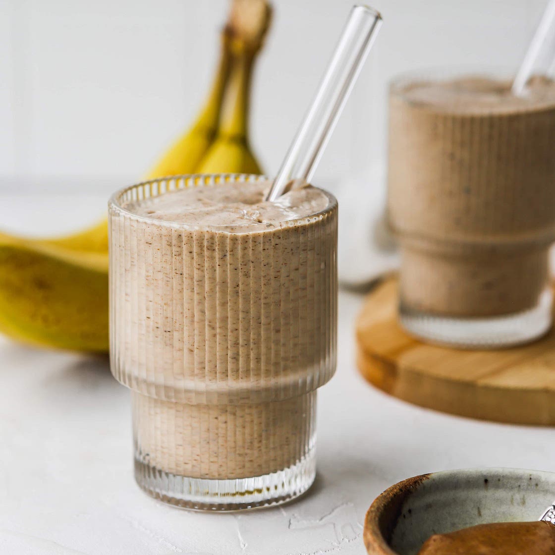 Salted Banana Almond Butter Smoothie