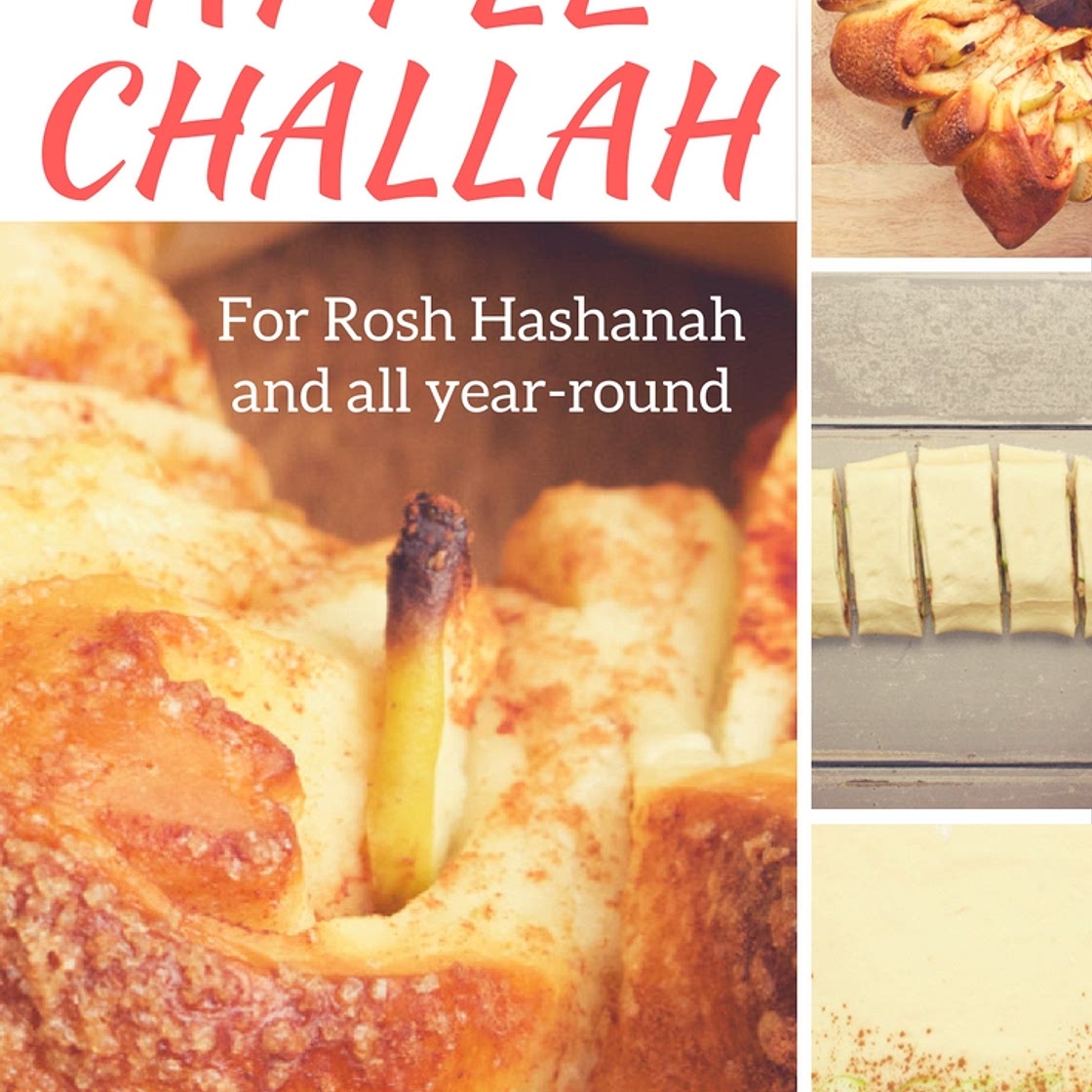 Round Apple Challah